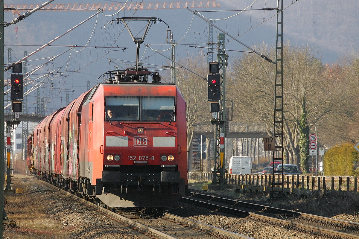 152 075 bei Oberlahnstein am 02-03.2022