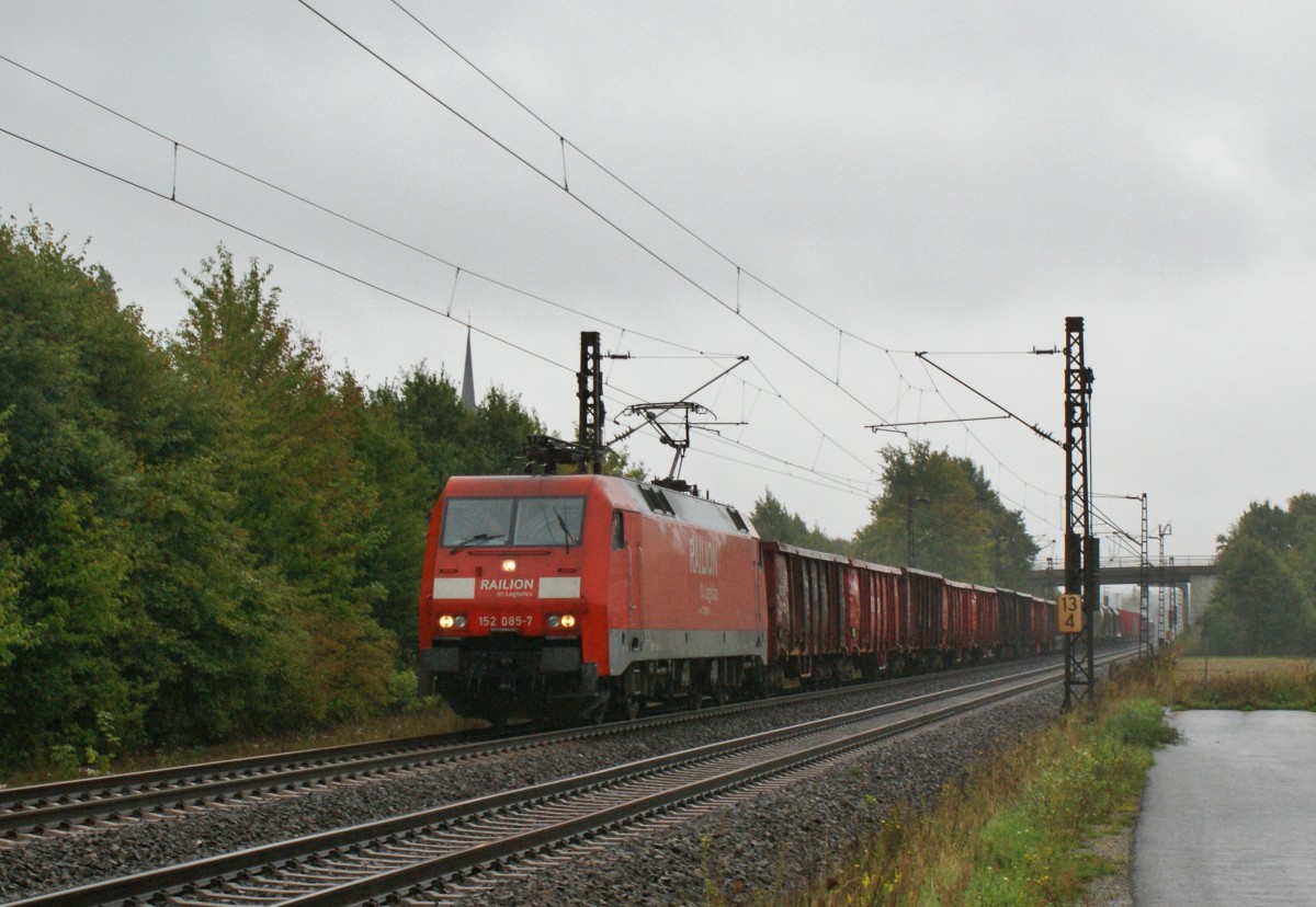 152 085-7 von Wrzburg komment am 18.09.13.