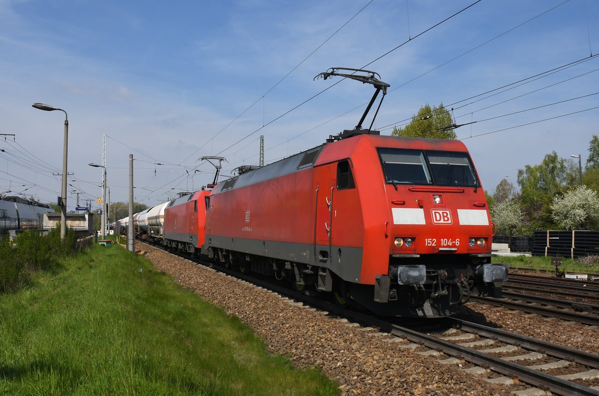 152 104 & 108 am 03.05.16 in Leipzig-Thekla