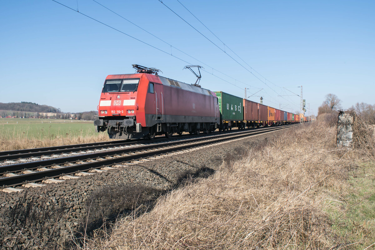 152 110-3 bei Friedland am 09.03.2022