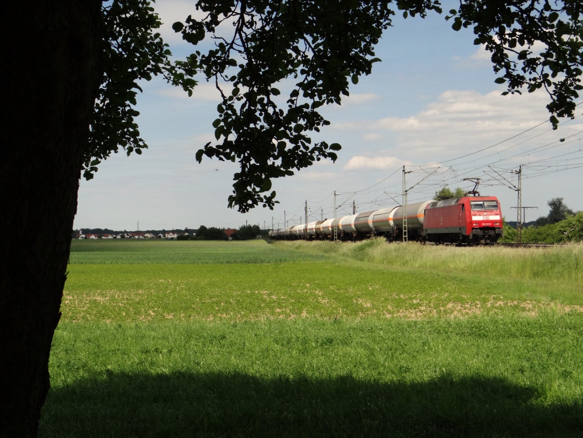 152 131-9 zu sehen am 03.06.15 in Neu-Ulm.