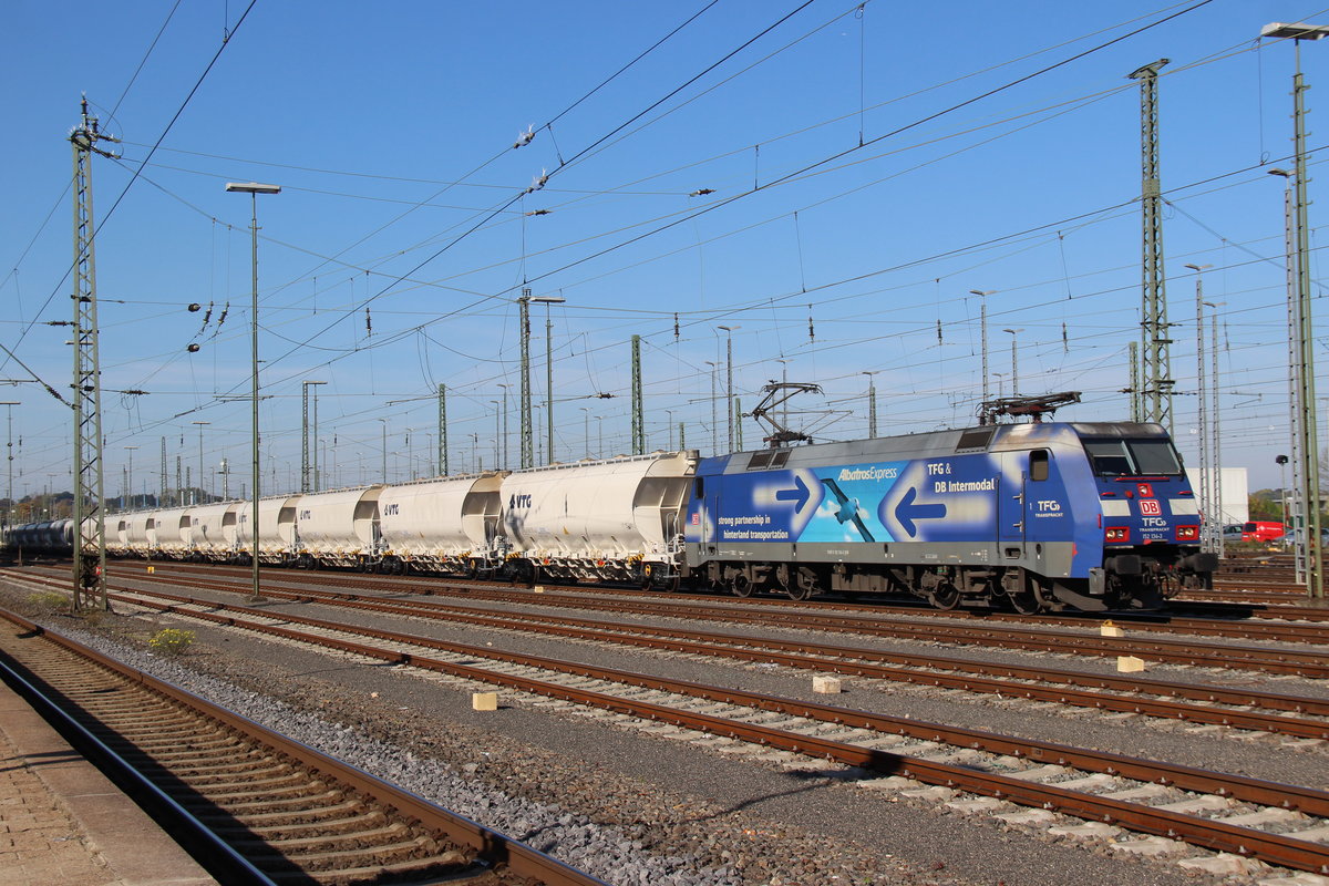 152 134 Albatros bei der Ankunft in Aachen-West am 18.10.17