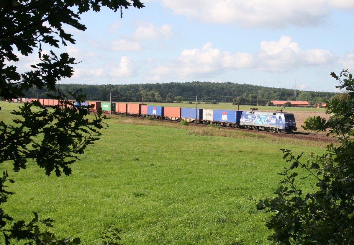 152 xxx  Albatros  mit IKE 50112 (Mannheim–Maschen) am 04.09.2010 zwischen Jesteburg und Maschen