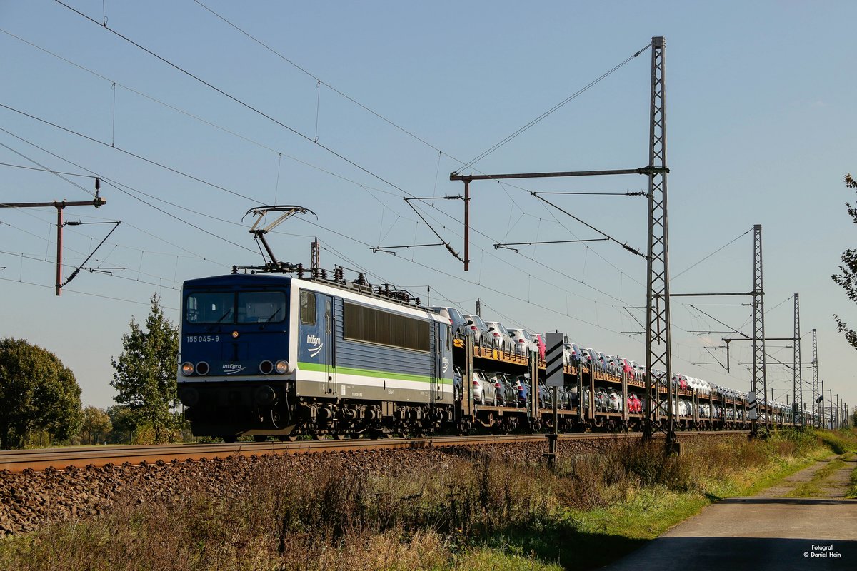 155  045-9 Integro in Dedensen Gümmer, am 14.10.2017.