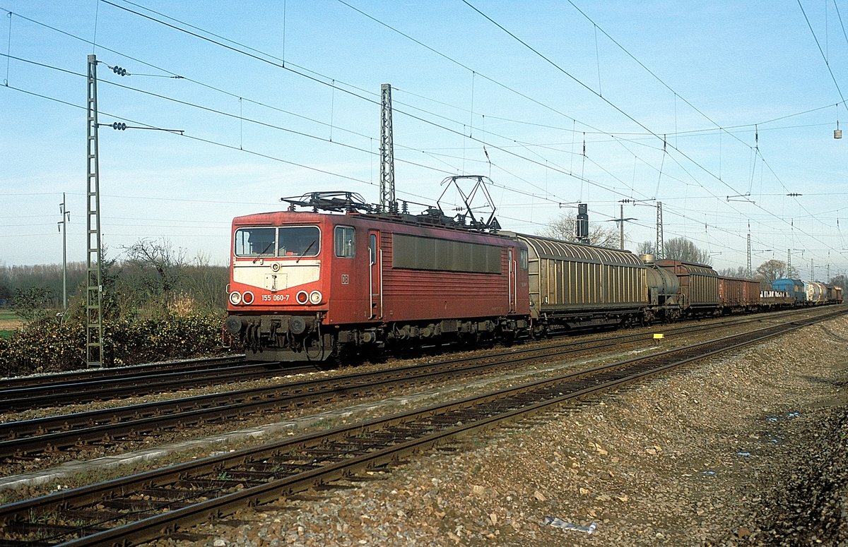  155 060  bei Offenburg  05.12.00