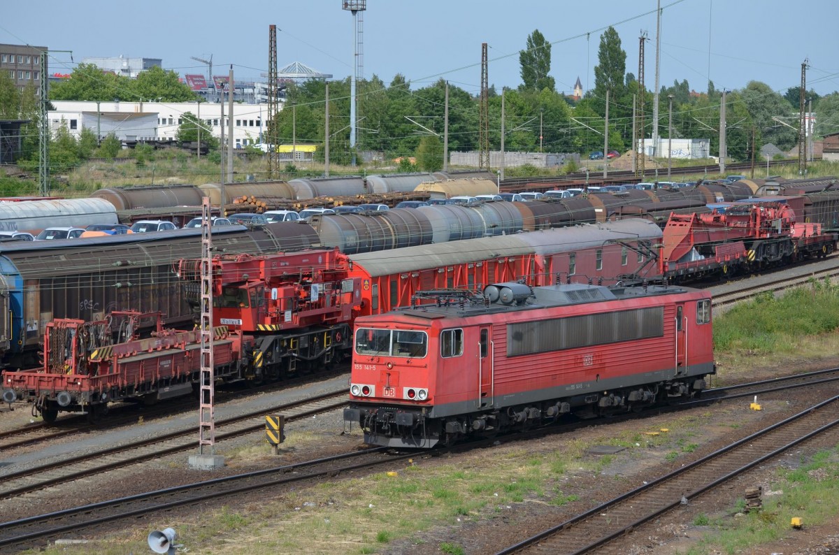 155 141-5 in Leipzig Engelsdorf 06.07.2015