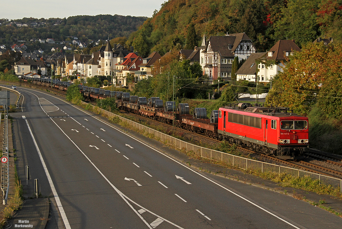 155 147 bei Linz(Rhein) am 06.10.2018