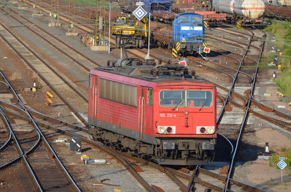 155 212-4 in Leipzig Engelsdorf 06.07.2015