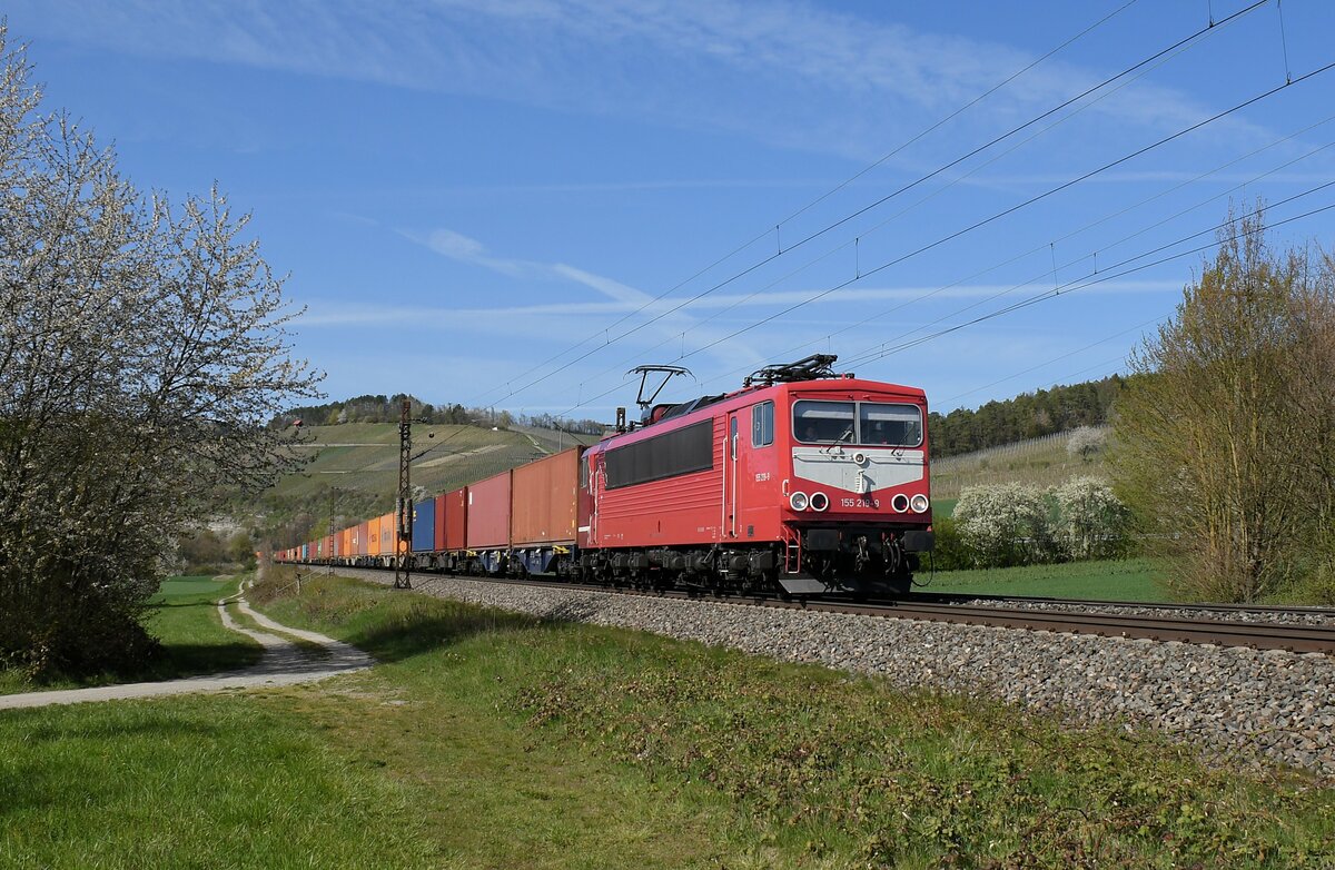 155 219 am 22.04.21 bei Himmelstadt am Main