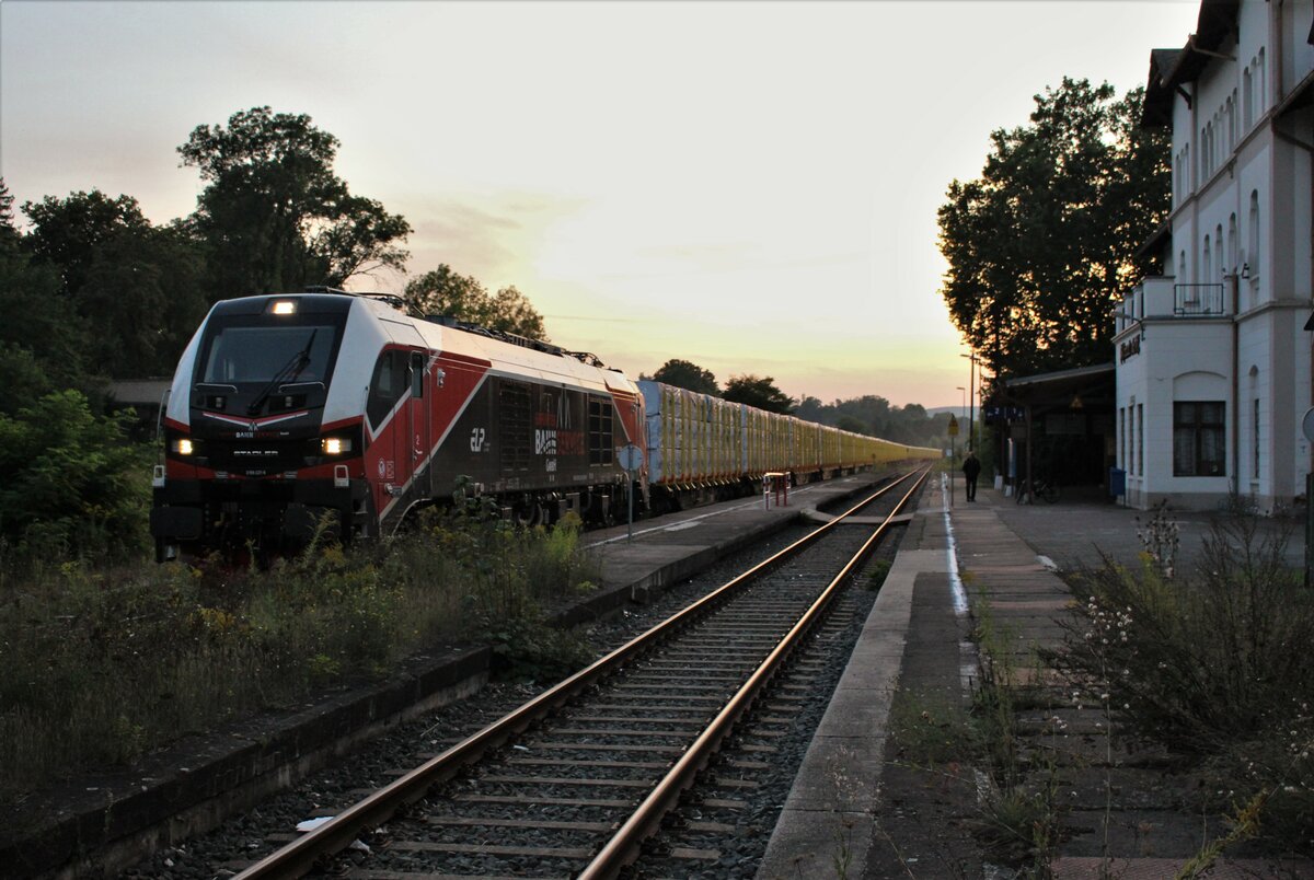 159 227 (EBS) stand am 07.09.21 in Pößneck oberer Bahnhof Richtung Gera Hbf.
