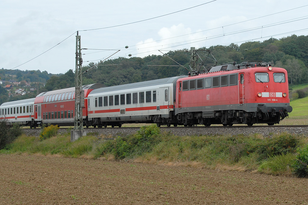 16.09.2017 Streckenabschnitt Uhingen 115 198-4