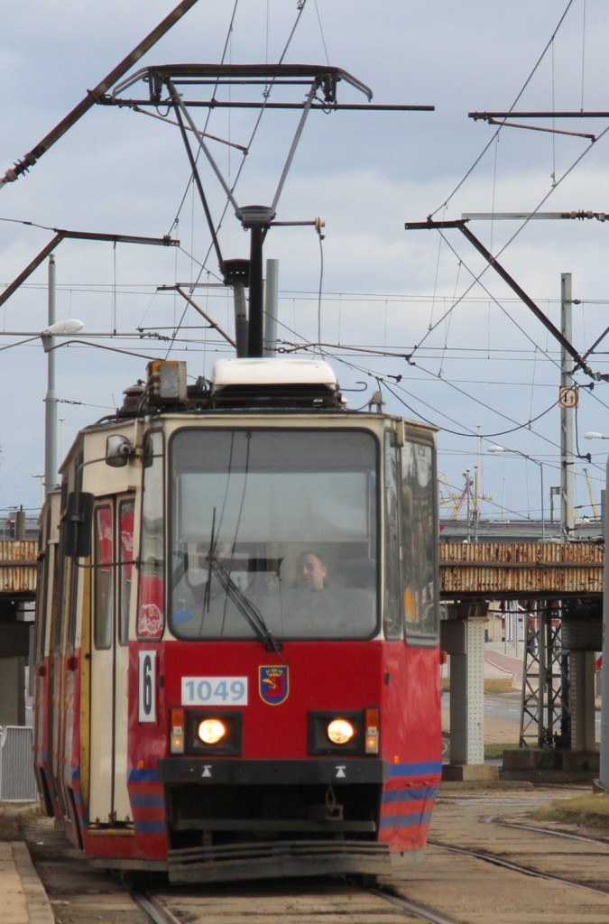 16.2.2014 Stettin Hbf. Konstal-Tram