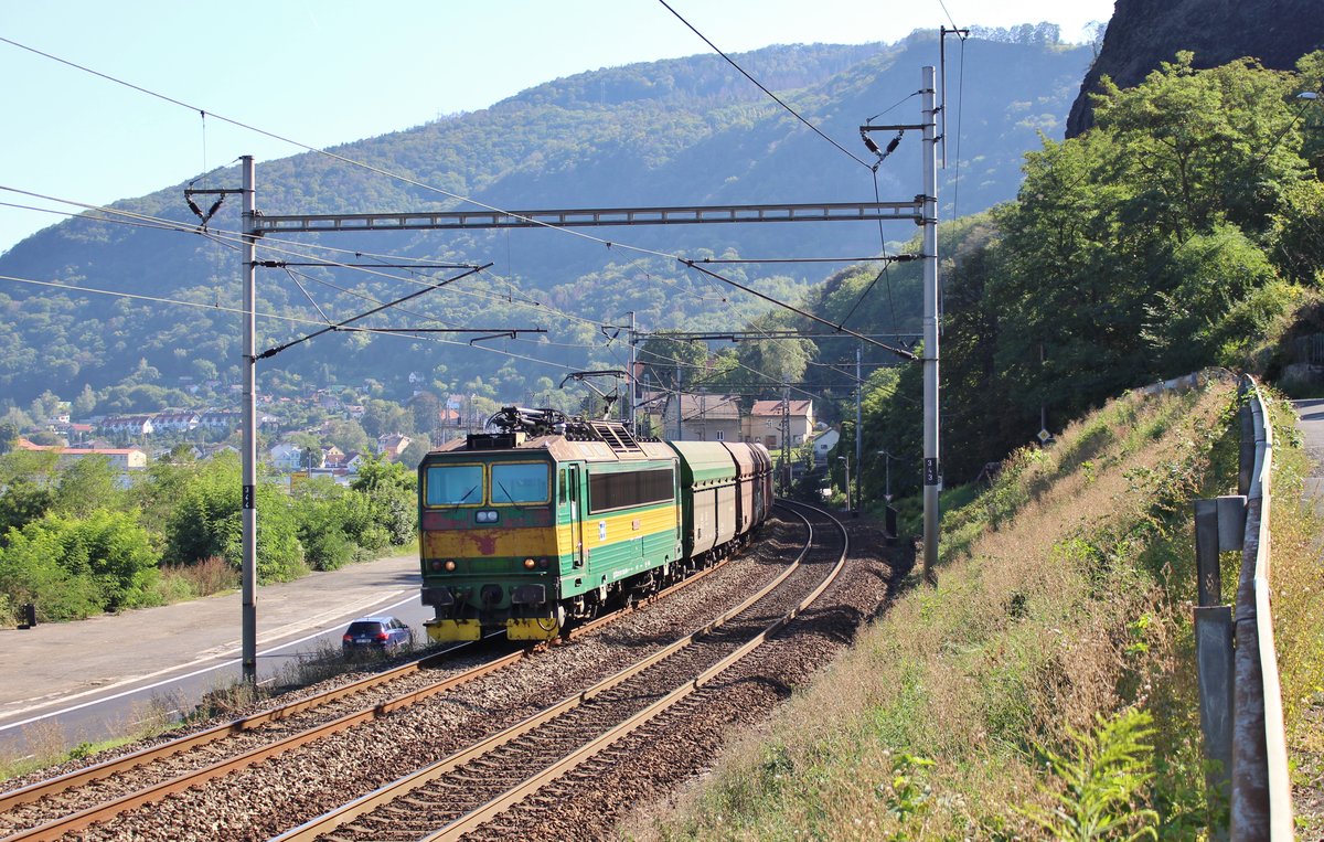 163 245-4 zu sehen am 21.09.19 zwischen Vanov und Ústí nad Labem. 