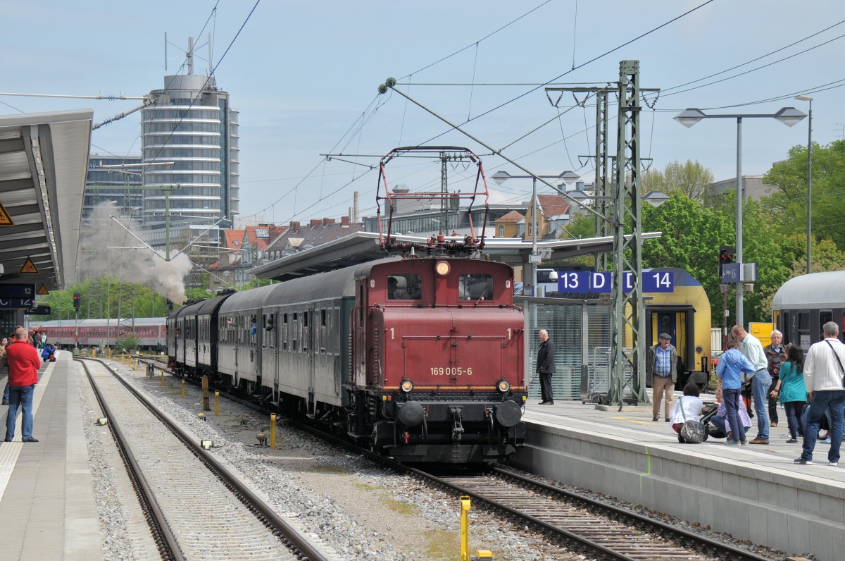 169 005 & 70 083 am 21.04.14 in München Ost