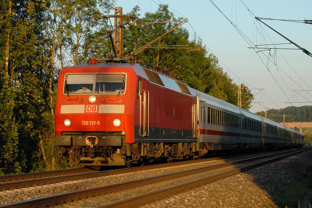 17.07.2017 Streckenabschnitt Uhingen 120 137-5