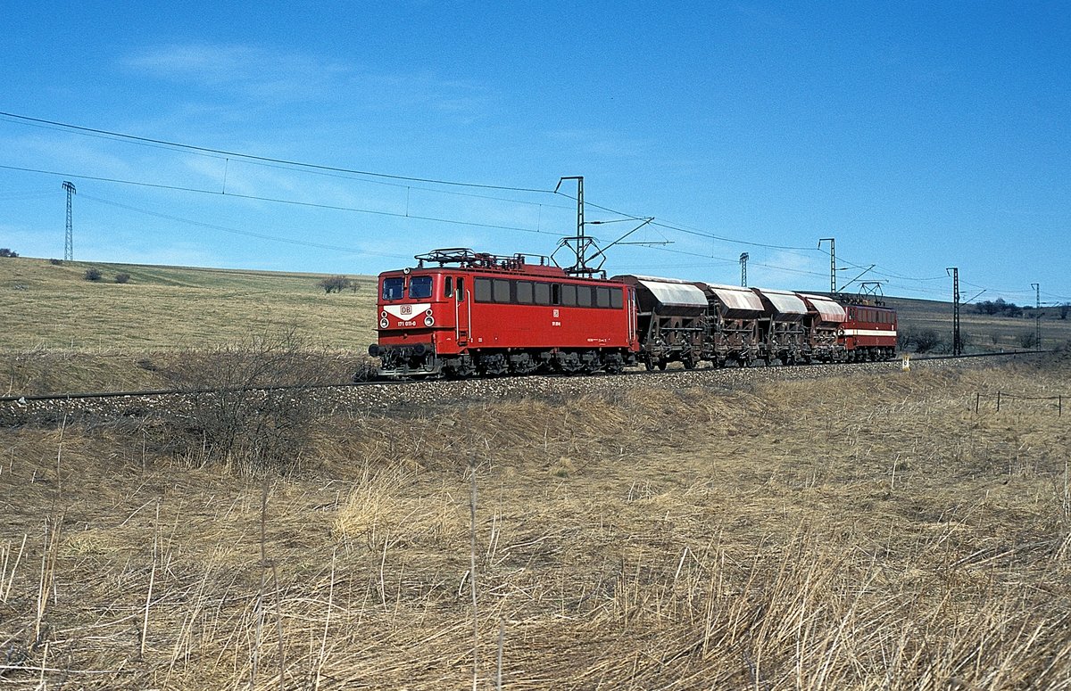 171 011 + 002  bei Hüttenrode  23.02.98