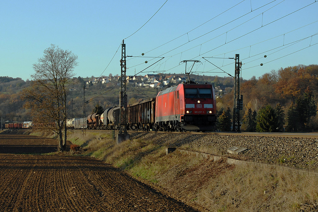 17.11.2018 Streckenabschnitt Uhingen 185 237-5