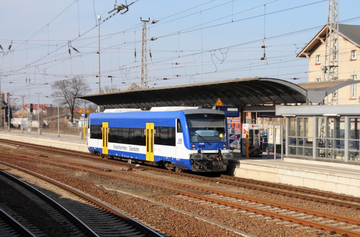 17.3.2015 Angermünde. 650 533 der NEB