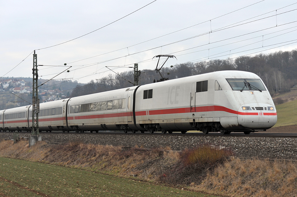 18.02.2017 Streckenabschnitt Uhingen 401 508-7  Lichtenfels 