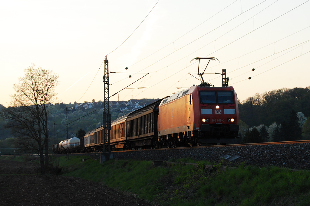 18.04.2018 Streckenabschnitt Uhingen 186 040-3