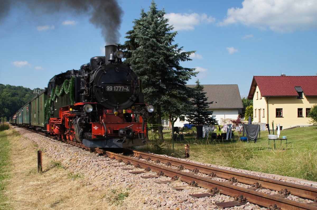 18.06.2017 Eröffnung der Weißeritztalbahn auf dem oberen