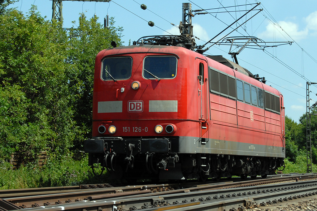 18.07.2017 Streckenabschnitt Süßen/Salach 151 126-0