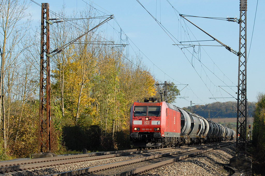 18.10.2017 Streckenabschnitt Uhingen 185 053-6