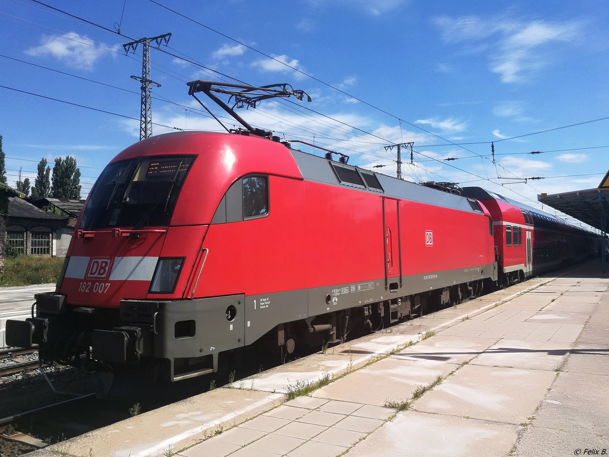 182 007 in Neubrandenburg am 09.07.2017