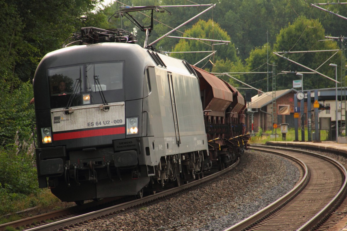 182 509-0 MRCE Dispolok in Michelau am 21.08.2013.