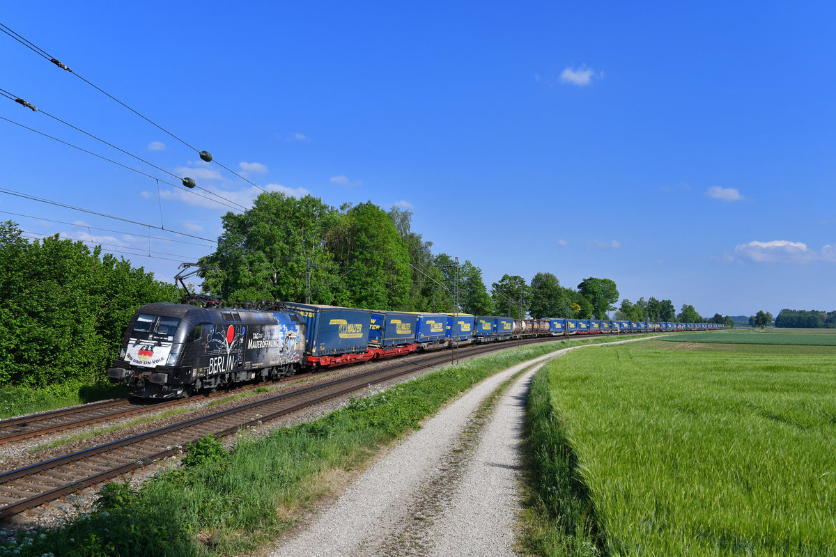 182 560 mit DGS 40648 am 11.05.2018 bei Langenisarhofen. 