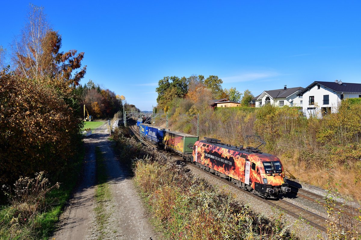182 572 mit DGS 43105 am 31.10.2020 bei Ostermünchen.