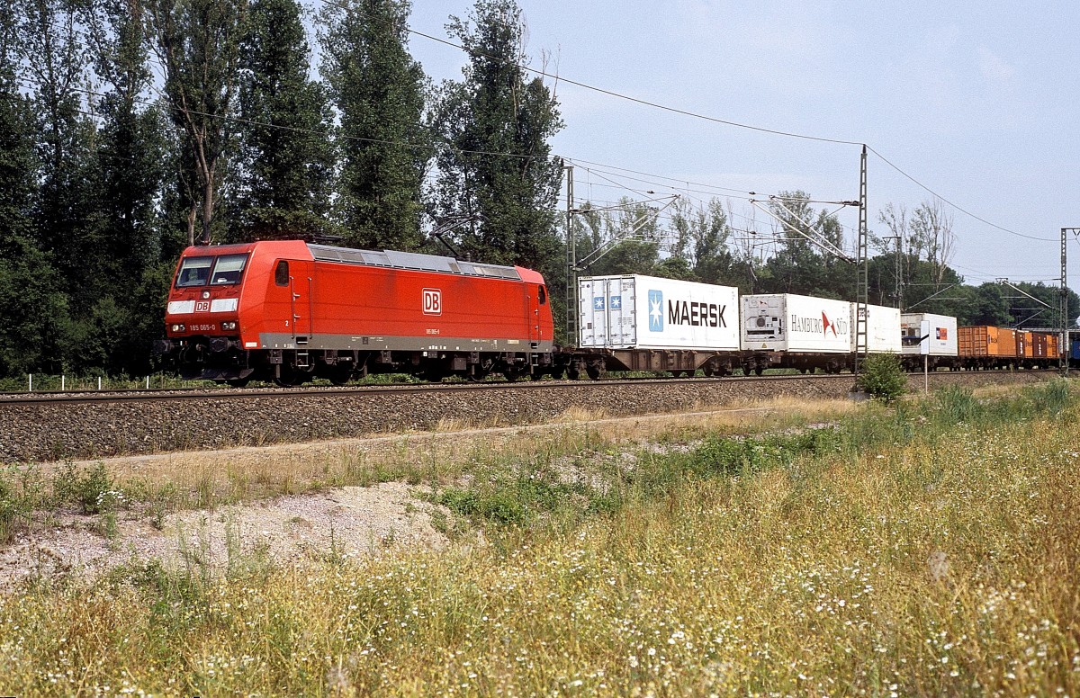 185 065 + 185 150  bei Rastatt  14.07.06
