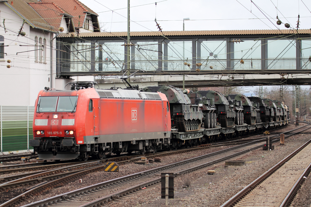 185 075-9 in Mainz-Bischofsheim 13.3.2018