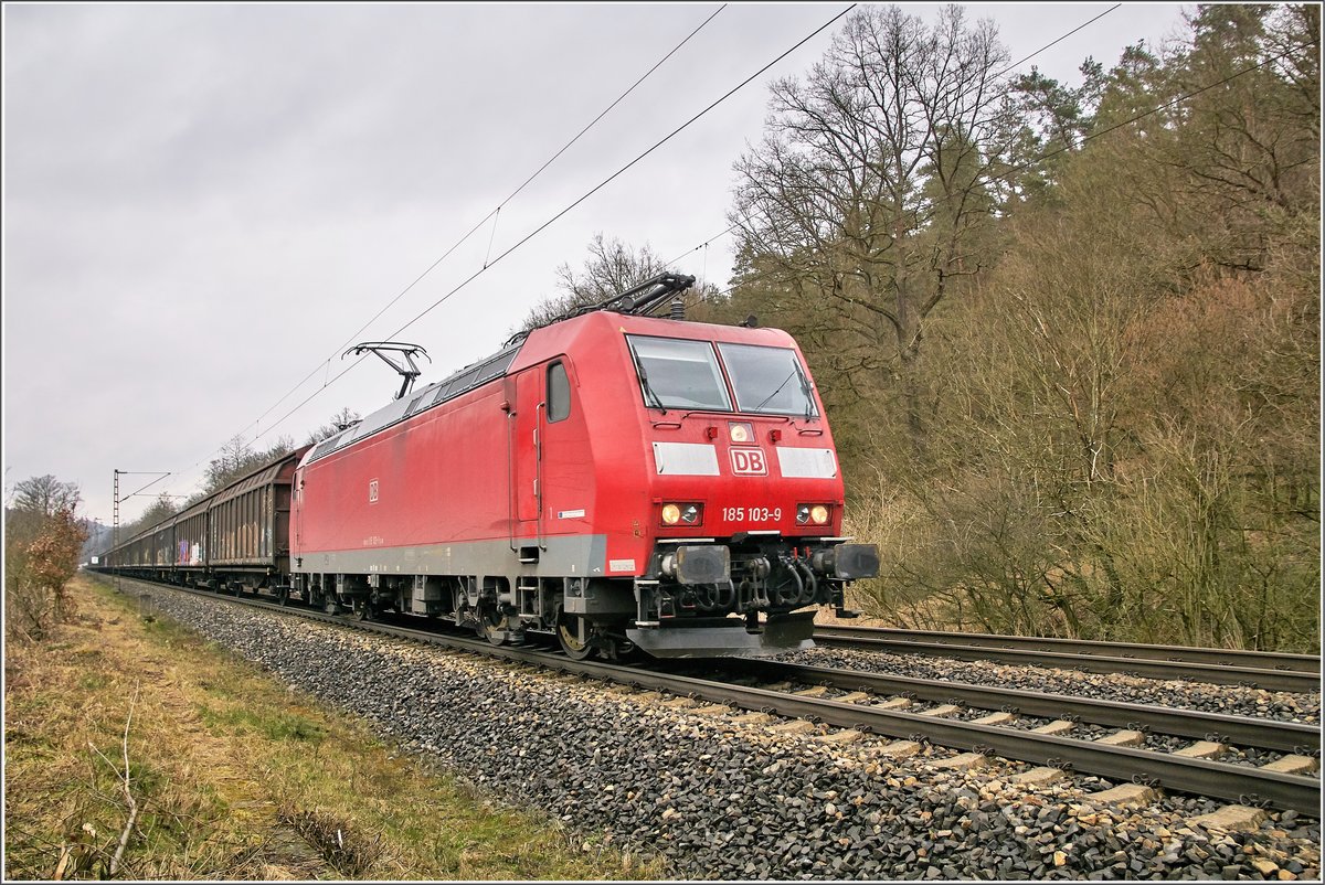 185 103-9 / b.Burghaun / 04.03.2020