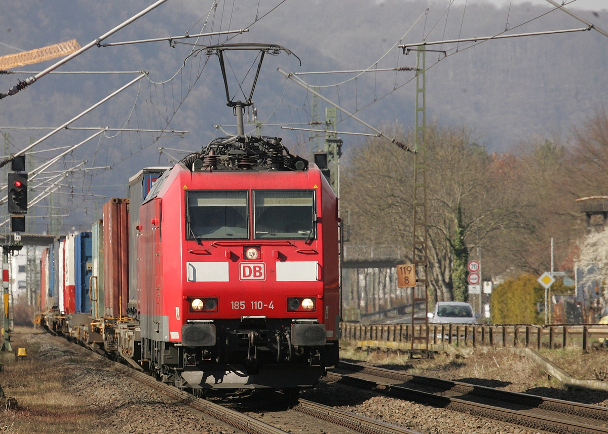 185 110 bei Oberlahnstein am 01.03.2022