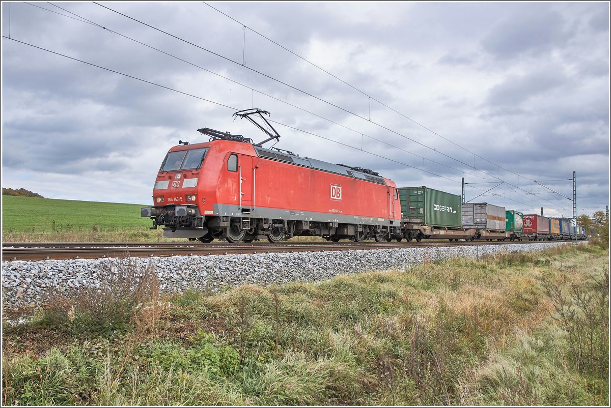 185 143-5 - Mitteldachstetten - 16.10.2019