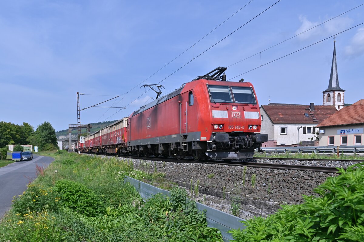 185 145-0 in Thüngersheim am 7.9.2021 