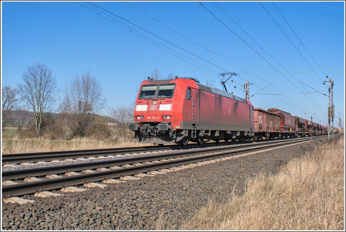 185 155-9 bei Friedland am 09.03.2022