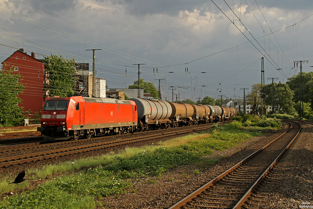 185 167 in Köln West am 14.05.2018