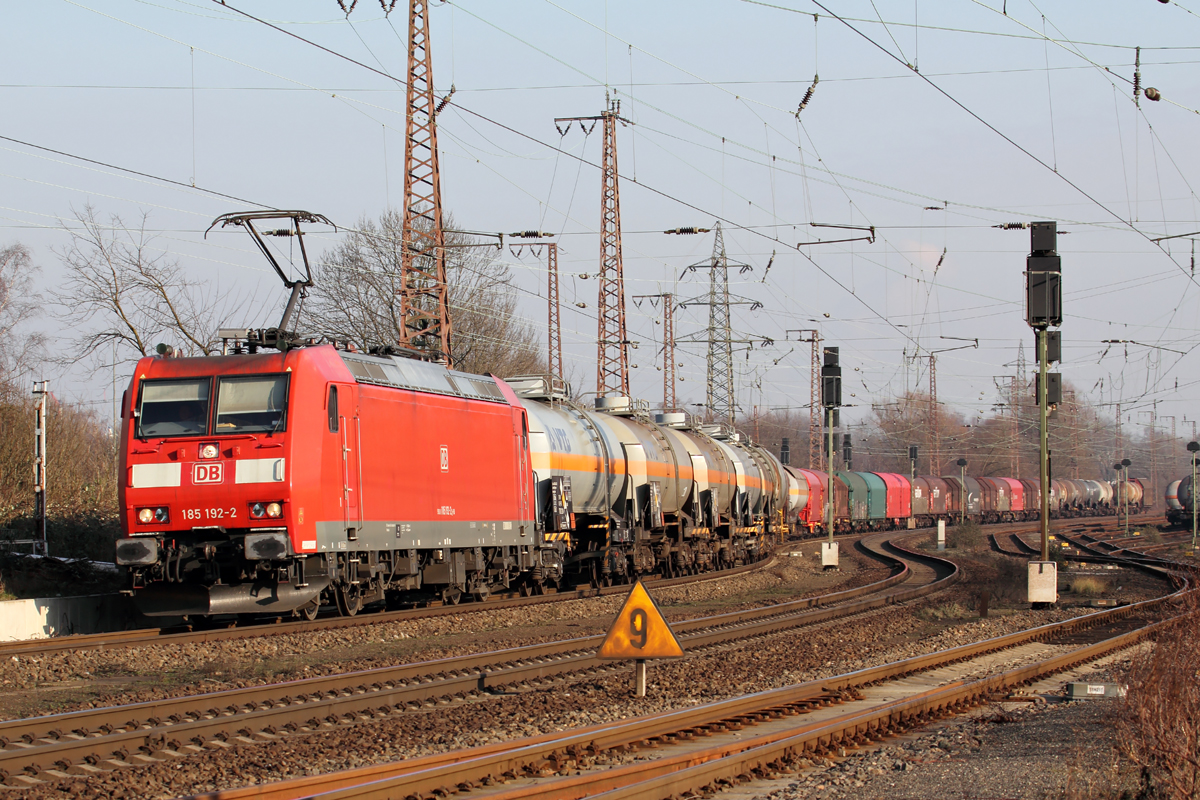 185 192-2 in Recklinghausen-Ost 7.2.2018