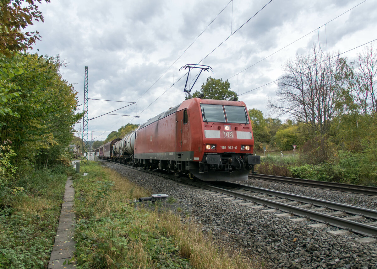 185 193-0 gesehen am 20.10.2021 bei Vollmerz