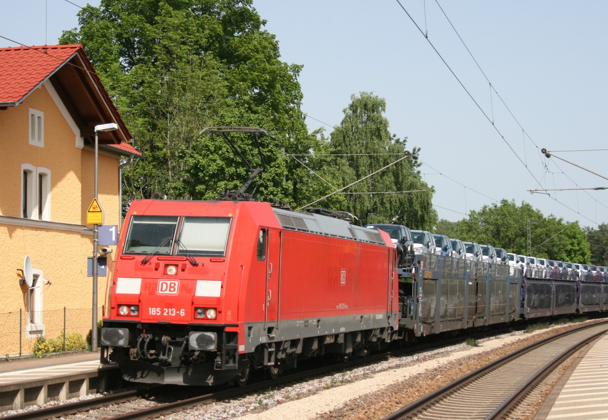 185 213 mit GA 46386 (Trnava–Gevrey) am 22.05.2014 in Laaber