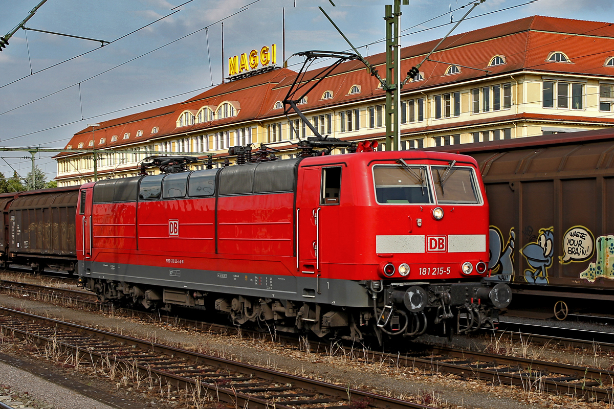 185 215-5 in Singen (Htw),Bild vom 3.6.2014