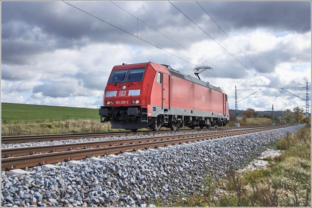 185 229-2 / Mitteldachstetten / 16.10.2019