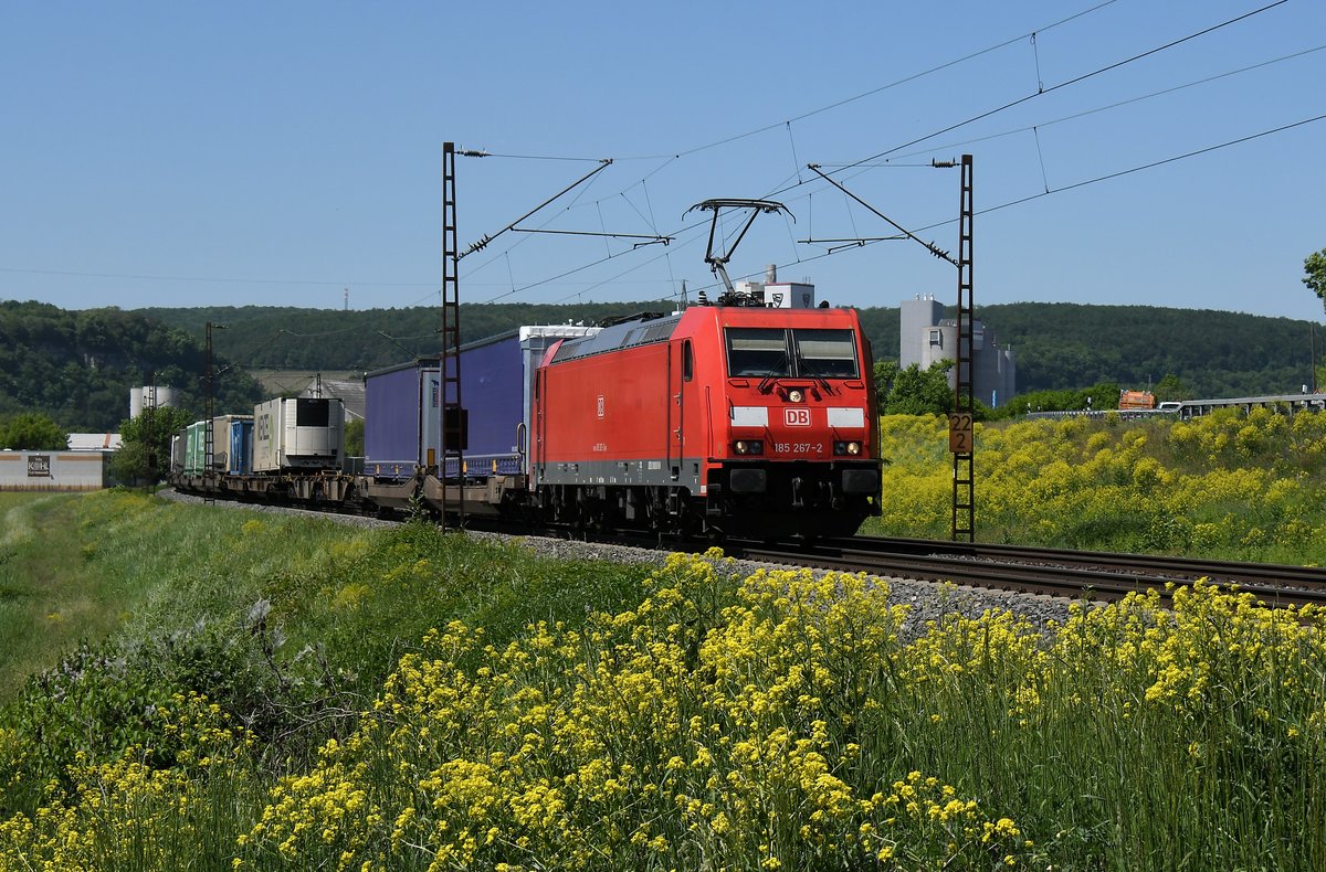 185 267 am 08.05.18 bei Karlstadt am Main