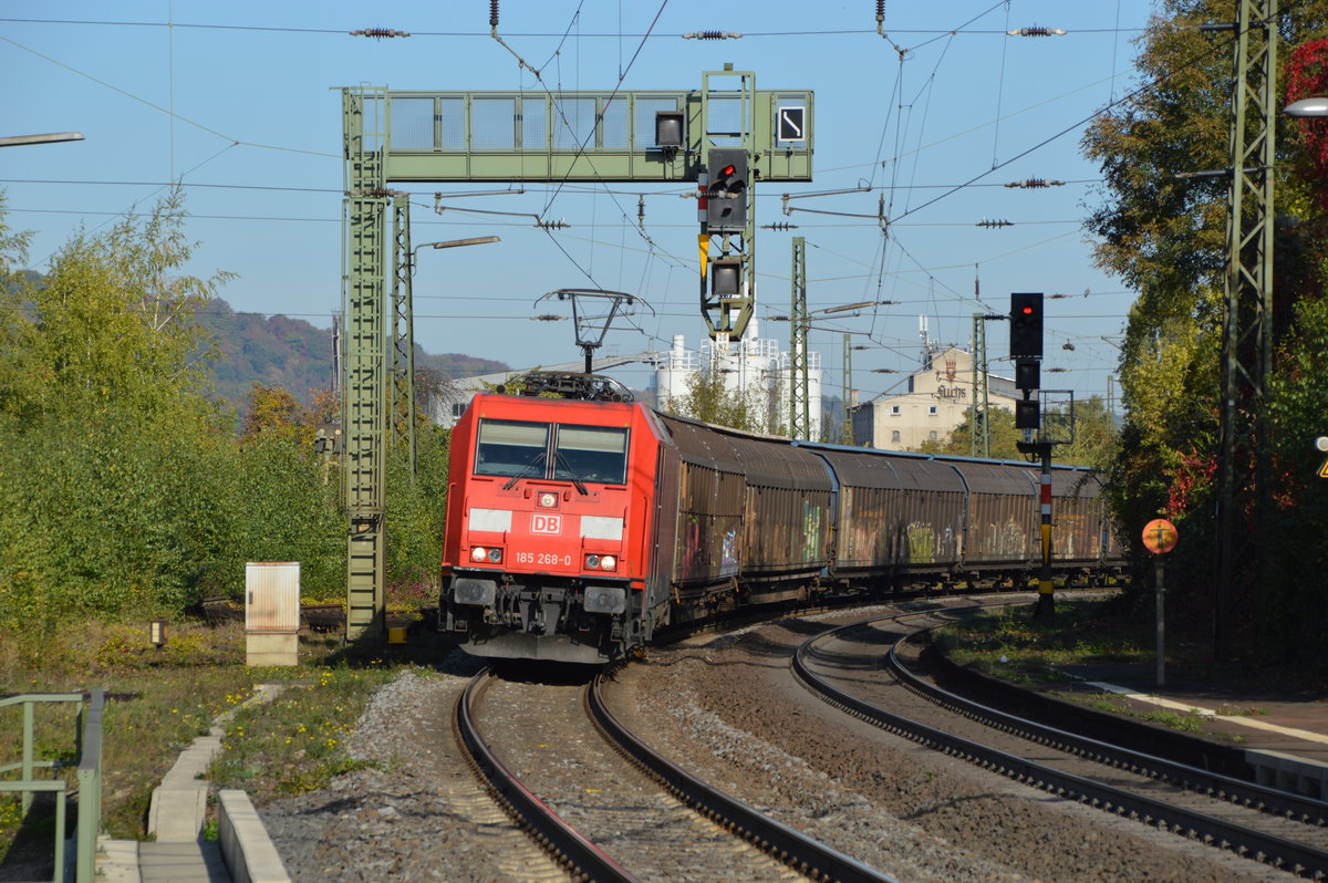 185 268-0 in Oberlahnstein bei der Durchfahrt

Aufnahme Ort: Oberlahnstein
Aufnahme datum: 06.10.2018