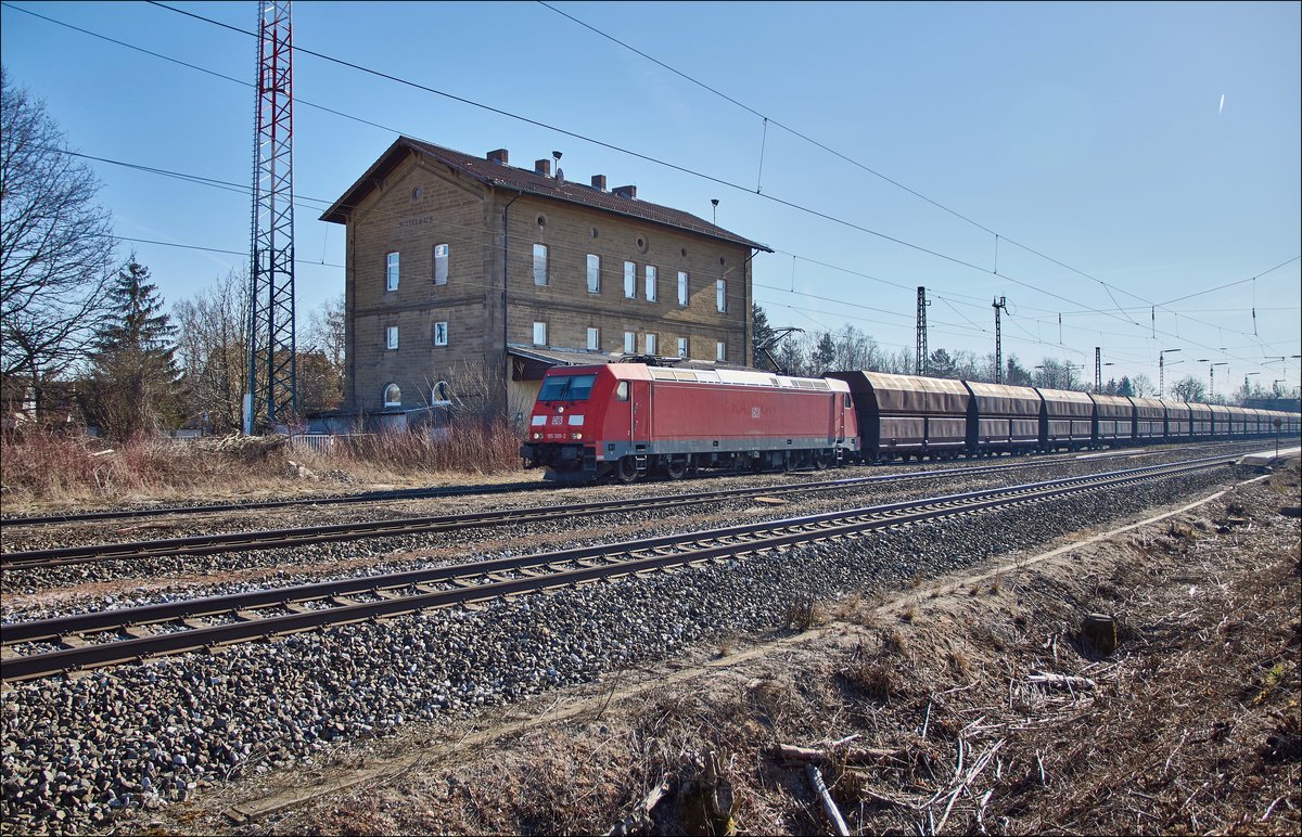 185 309-2 / Dettelbach-Bhf / 27.02.2019