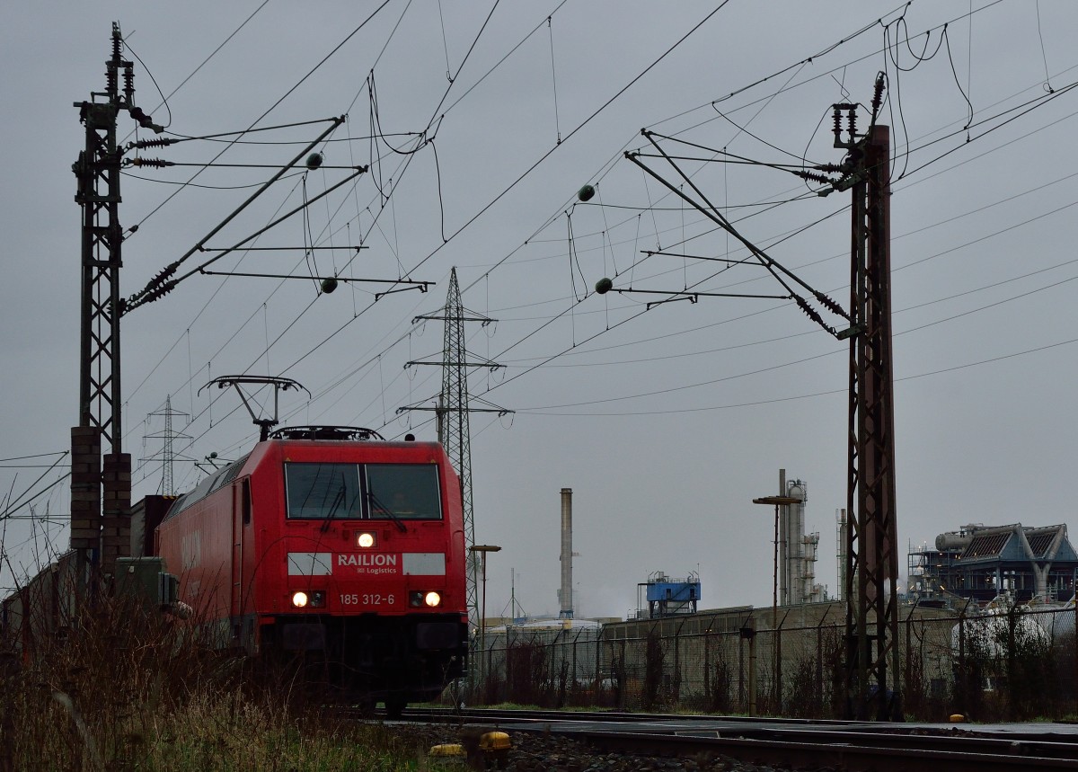 185 312-6 in Worringen. 8.2.2014