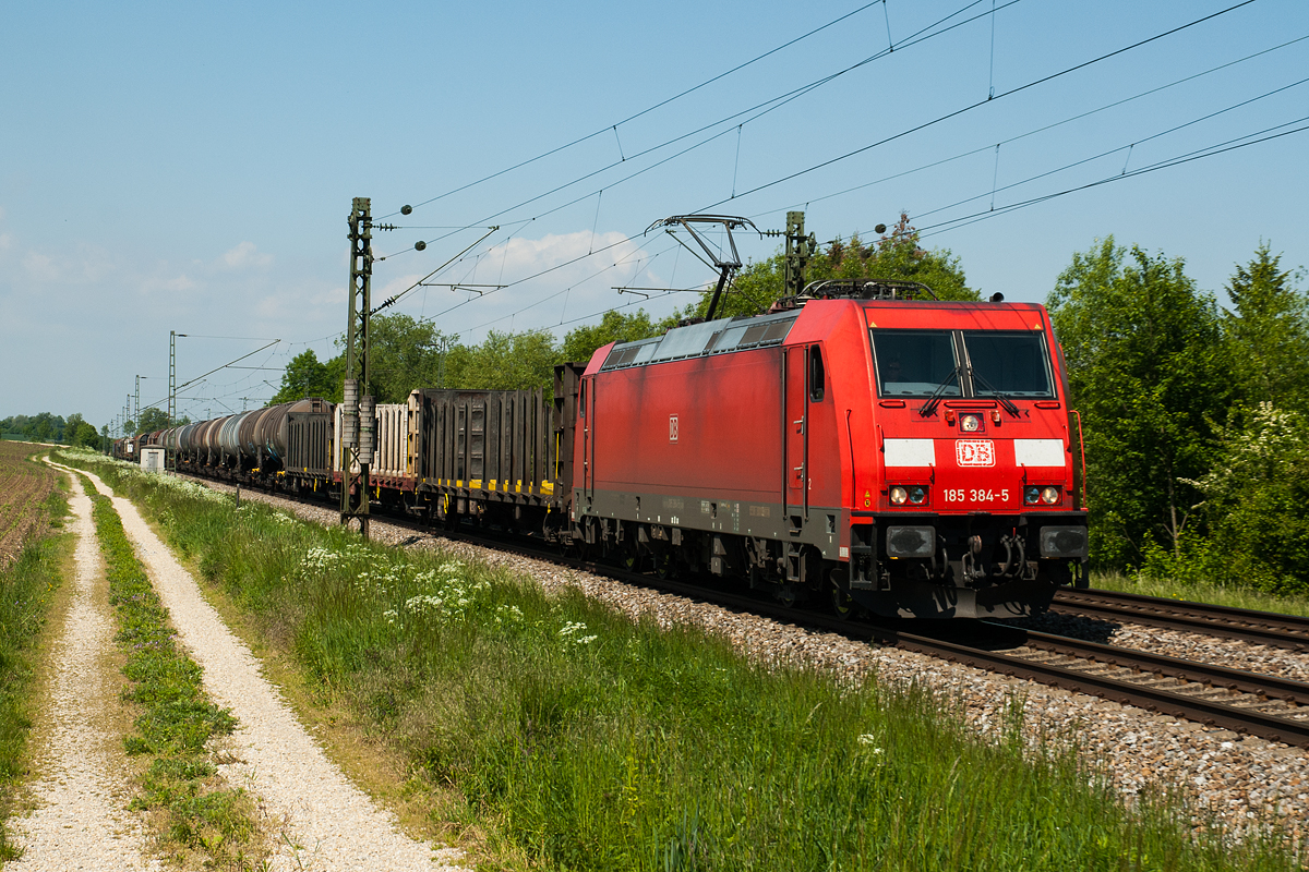 185 384-5 am 18.05.2016 in Langenisarhofen
