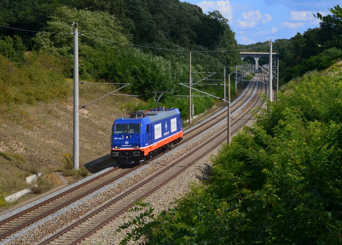 185 419 am 28.08.2014 bei Frankfurt-Rosengarten.